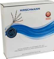 Enzo Hirschmann UTP CAT6 box 50m wit massief Hirschmann 1381544 - thumbnail