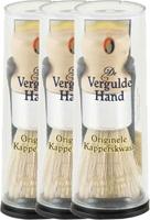 Vergulde Hand Kapperskwast Voordeelverpakking - x3 stuks - thumbnail