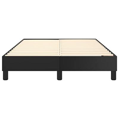 Boxspringframe kunstleer zwart 120x200 cm