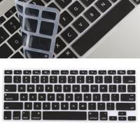 Keyboard Protector silicagel Film voor MacBook Pro 13 / 15 & Air 13 (A1466 / A1502 / A12780 / A1286)(Black) - thumbnail