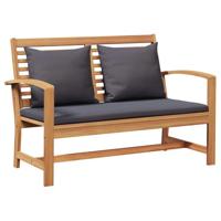Tuin Sofa Set 2 pcs Bruin Massief teakhout - thumbnail