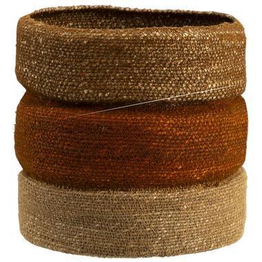 Mand Yfke - naturel - zeegras - 28xØ24 cm