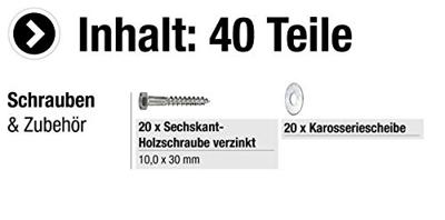 Connex Houtdraadbout+Sr 10X30 Emmer 20St - B30160
