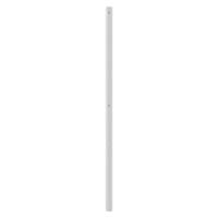 Hoofdbord metaal wit 80 cm - thumbnail