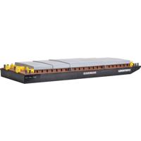 Kibri 38522 H0 Boot Duwbakken voor bulkgoederen of containers - thumbnail