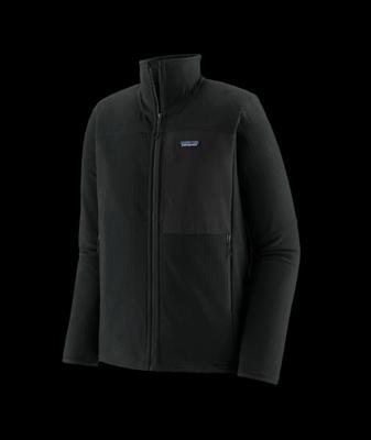 Patagonia R2 TechFace Jacket Fleece Heren Black XL Patagonia R2 TechFace Jacket Fleece Heren Black XL