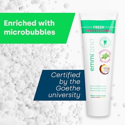 EmmiDent Fresh for Ultrasonic Tandpasta 75 ml Wit