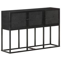Dressoir 115x30x76 cm massief mangohout - thumbnail