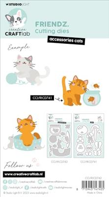 Creative Craftlab • friendz cutting die accessories cats