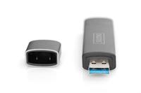 ASSMANN Electronic DA-70886 geheugenkaartlezer Aluminium USB 3.2 Gen 1 (3.1 Gen 1) Type-A/Type-C - thumbnail