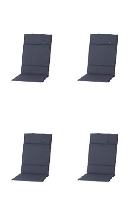 Kussen fiber de luxe Panama grijs (4 stuks) Madison - Madison