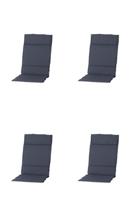 Kussen fiber de luxe Panama grijs (4 stuks) Madison - Madison - thumbnail