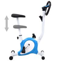 Hometrainer met bandweerstand blauw - thumbnail