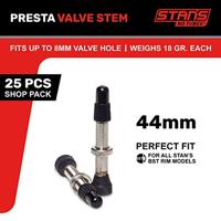 STANS Stan&apos;s valve stem (shop pack - 25pcs) - universal, presta - 44mm - thumbnail