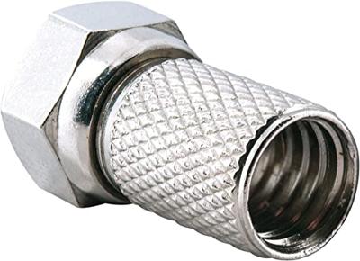 Schwaiger FST7510241 F-stekker Aansluitingen: F-stekker Kabeldiameter: 7.5 mm 10 stuk(s)