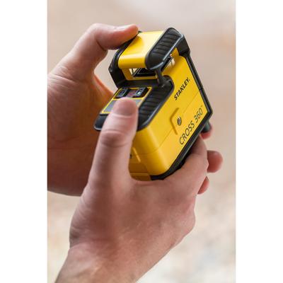 Stanley Lasers 360° cross line red beam laser level - stht77504-1 - stht77504-1