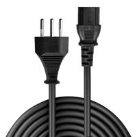 LINDY Stroom Aansluitkabel [1x Zwitserse stekker - 1x Apparaatstekker, female C13 10A] 2.00 m Zwart - thumbnail