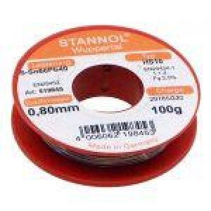 Enzo Stannol Soldeertin harskern diameter 0.8mm 100gr - 6474982
