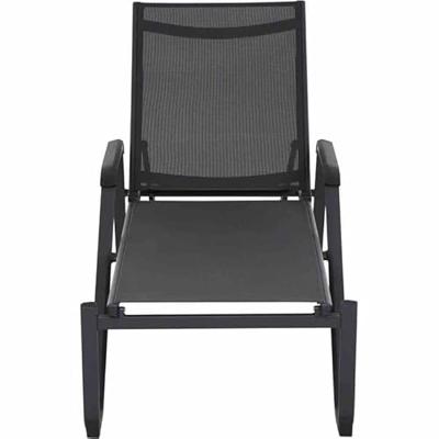 Siena Garden Tesoro M29537 Ligstoel Aluminium, Kunststof Antraciet (mat), Zwart, Zilver Siena Garden Tesoro M29537 Ligstoel Aluminium, Kunststof Antraciet (mat), Zwart, Zilver