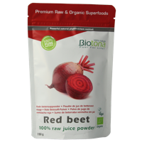 Biotona Red beet raw powder bio 150 Gram - thumbnail