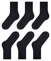 FALKE 3-paar Cotton Touch dames sokken - Katoenen sokken met badstof zool - thumbnail