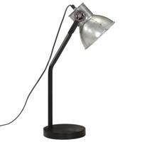 VidaXL Bureaulamp 25 w e27 17x17x60 cm vintage zilverkleurig - thumbnail