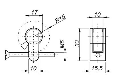 Wc inzet tbv pc slot