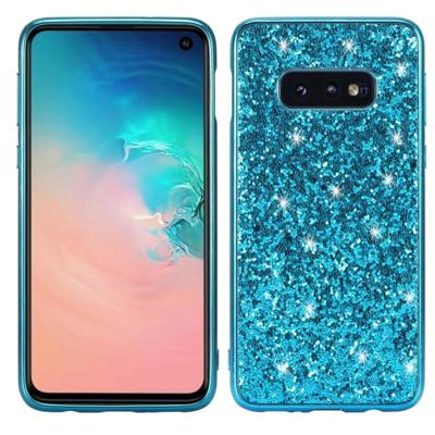 Glitter poeder schokbestendig TPU beschermende case voor Galaxy S10 (blauw) Glitter poeder schokbestendig TPU beschermende case voor Galaxy S10 (blauw)