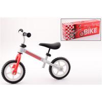 John Toy My first bike loopfiets wit/rood - thumbnail