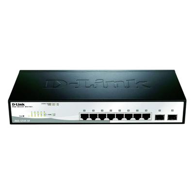 D-Link DGS-1210-10/E DGS-1210-10/E Netwerk switch 8 + 2 poorten 20 GBit/s