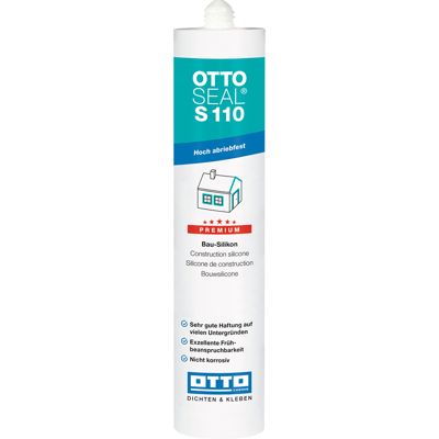 Ottoseal S110 Premium Silicone 310ml - Mat bruin C1416