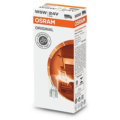 OSRAM glasfitting gloeilamp 24 v, 5 w ball lamps 24v 5w