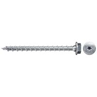 Fischer 566377 PowerFast II Zeskant houtschroeven 10 mm 100 mm Interne vertanding Staal Galvanisch verzinkt 50 stuk(s) - thumbnail
