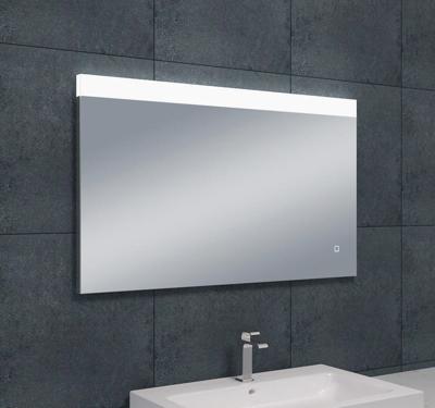 Badkamerspiegel Single 100x60cm Geintegreerde LED Verlichting Verwarming Anti Condens Touch Lichtschakelaar Dimbaar Badkamerspiegel Single 100x60cm Geintegreerde LED Verlichting Verwarming Anti Condens Touch Lichtschakelaar Dimbaar