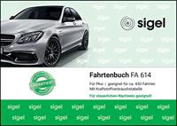 Sigel T1179 DIN A6 liggend Ritregistratieboek Aantal paginas: 40 3 stuk(s) - thumbnail