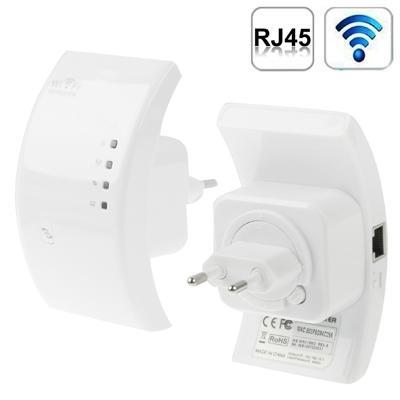 300Mbps Wireless-N Wi-Fi 802.11n Repeater Range Expander (WS-WN518W2) wit