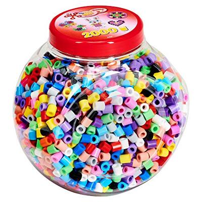 Hama strijkkralenset in pot maxi - pastelmix, 2000st. Hama strijkkralenset in pot maxi - pastelmix, 2000st.