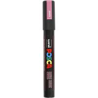 Uni-Posca Posca marker, afm pc-5m, lijndikte 2,5 mm, medium, metallic pink, 1 stuk - thumbnail
