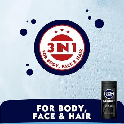 Nivea Men Deep Clean Shower Gel