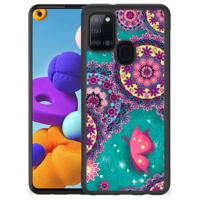 Samsung Galaxy A21s Case Cirkels en Vlinders - thumbnail