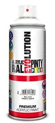 Sprayverf Pintyplus Evolution RAL 9016 400 ml Traffic White Sprayverf Pintyplus Evolution RAL 9016 400 ml Traffic White