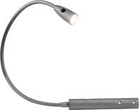 Heitronic Berta 27745 LED-bedlamp LED LED vast ingebouwd 1.5 W Warmwit Zilver - thumbnail