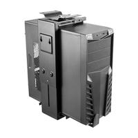 AISENS - MPC04-203 - Roterende diefstalbeveiliging en aanpasbare hoogte voor CPU voor montage onder bureau of aan de muur - thumbnail