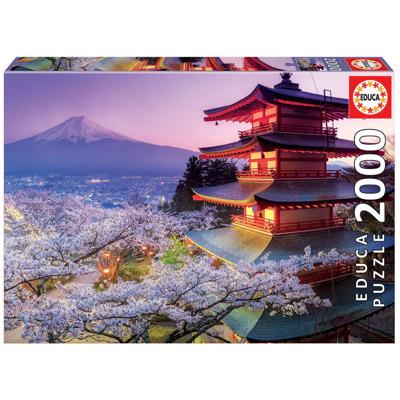EDUCA Puzzle 2000 Pieces - Mount Fuji Japan