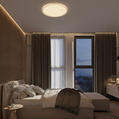 Lyora PlafonniereAoton wit Ø 40cm - 9030508