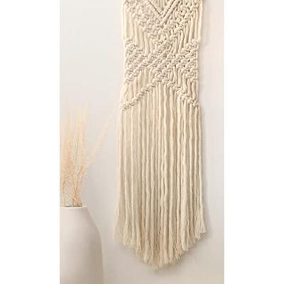 Macraméset, 10 stuks BOHO FOLIA beige