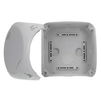 Hensel DK 0600 G Aftakkast (b x h) 130 mm x 130 mm Grijs-wit (RAL 7035) IP66 1 stuk(s) - thumbnail