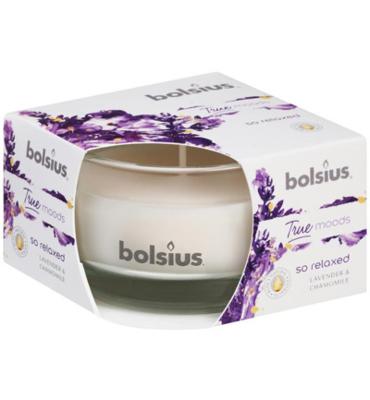 Bolsius geurkaars True Moods So Relaxed 8 x Bolsius geurkaars True Moods So Relaxed 8 x
