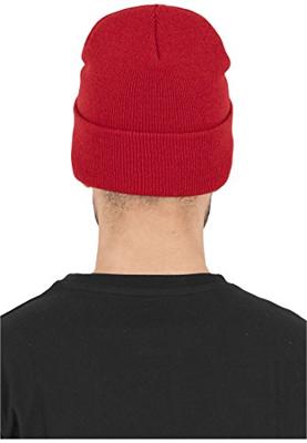 Flexfit FX1501KC Heavyweight Long Beanie - Coral - One Size Flexfit FX1501KC Heavyweight Long Beanie - Coral - One Size
