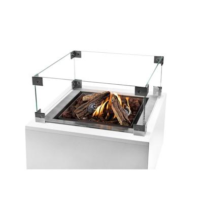 Happy Cocooning | Glazen Ombouw | Inbouwbrander Vierkant